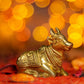 Antique Brass Nandi - Large Idols