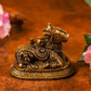 Antique Brass Nandi Statue Idol