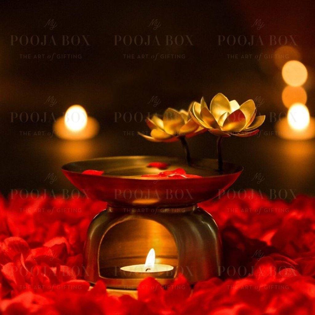 Attractive Handcrafted Lotus Aroma Diffuser