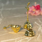 Aurum Floral Pooja Set Of 3 Items