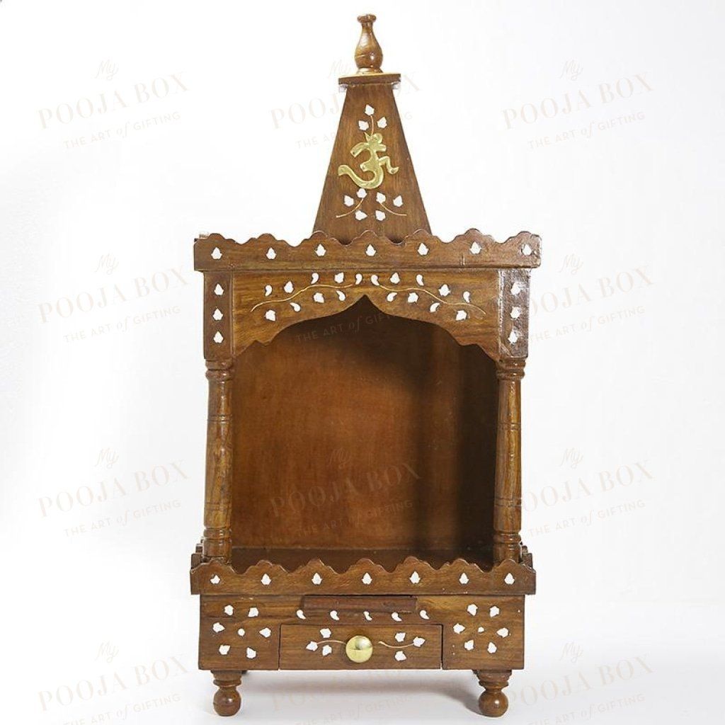 Authentic Wooden Pooja Mandir Temple