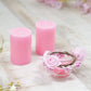 Beguiling Pink Scented Pillar Candle Set Of 3
