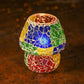 Captivating Crackled Glass Table Lamp Home Decor