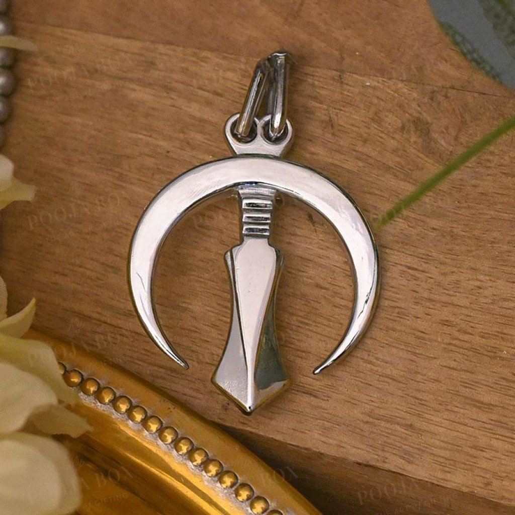 Crescent Moon Hair Pin Sikh