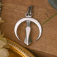 Crescent Moon Hair Pin Sikh