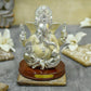 Dazzling Silverish Ganesha Idol/murti Idols