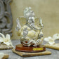 Dazzling Silverish Ganesha Idol/murti Idols