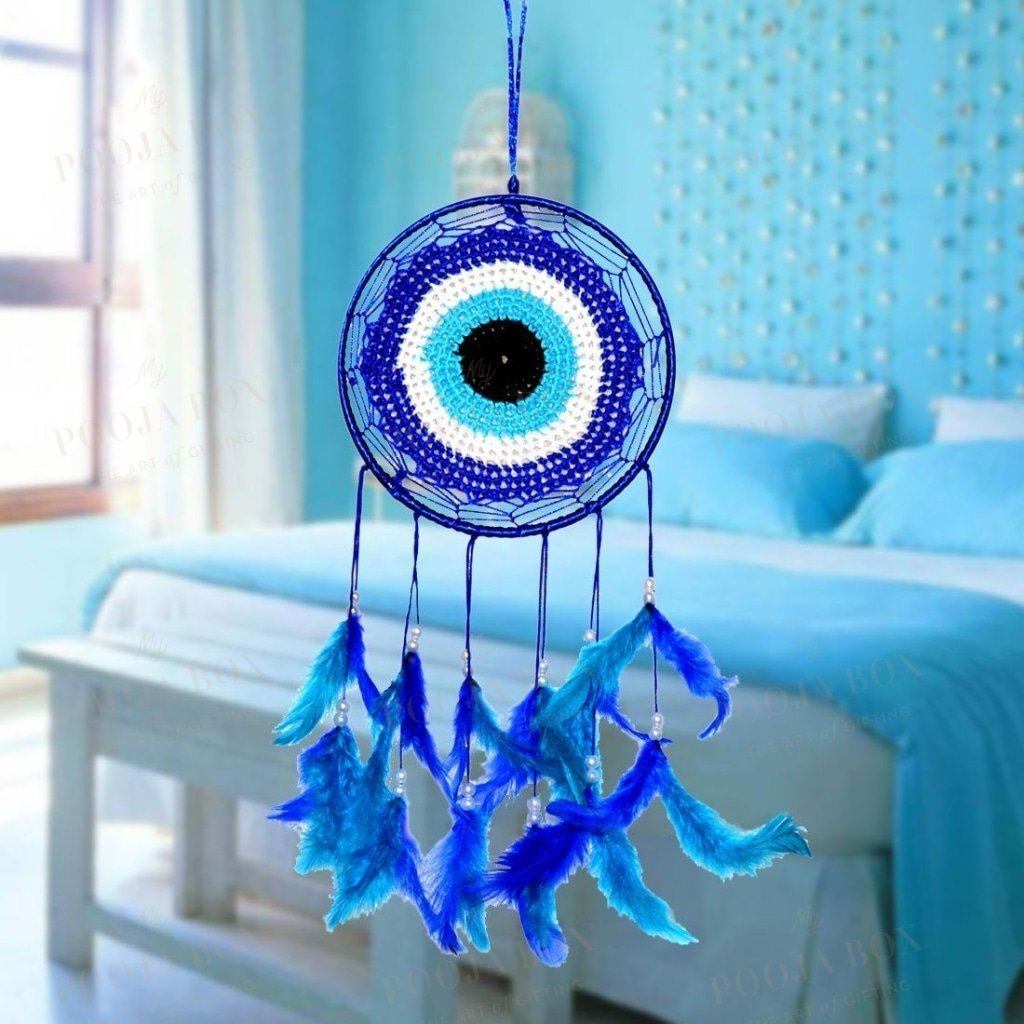 Evil Eye Dream Catcher for Positive Energy and Protection