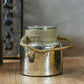 Fairy Dust Glass Jar Candle Holder