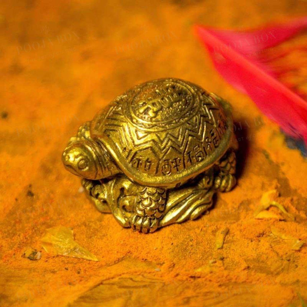 Feng Shui Clay Tortoise For Luck And Fortune