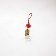 Feng Shui Hanging With Crystal Ball And Coins
