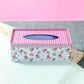 Floral Pink Napkin Holder Home Decor