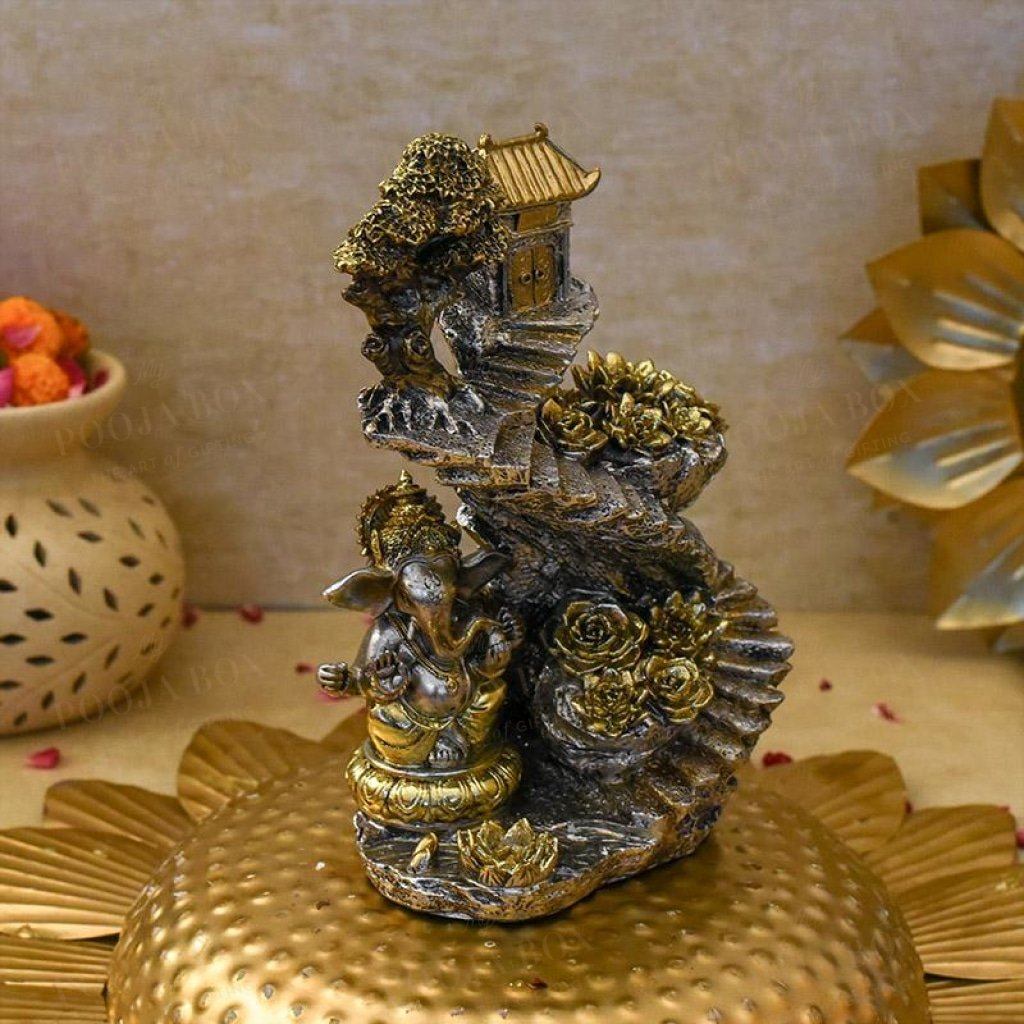 Ganesha Treehouse Incense Holderagarbatti Stand Idol