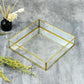 Glass Tray Home Decor