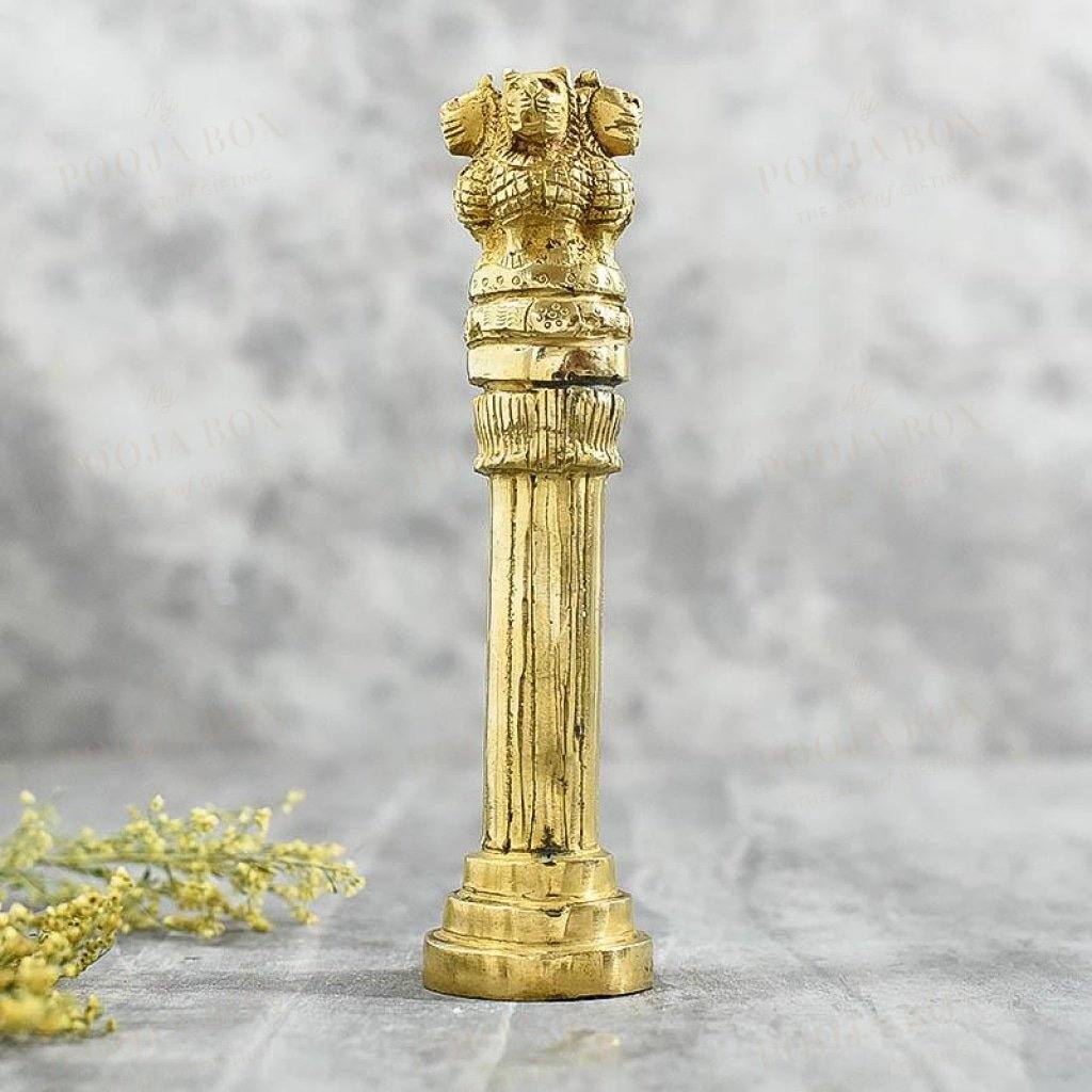 Handcrafted Ashoka Pillar Home Decor