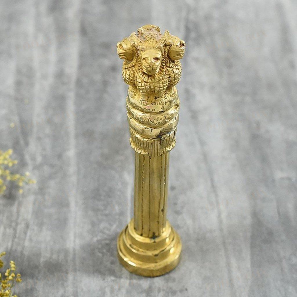 Handcrafted Ashoka Pillar Home Decor