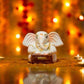 Handcrafted Marble Ganesha Statue With Harmonium Idols