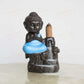 Handcrafted T-Light Lantern And Backflow Incense Holder Combo Home Decor