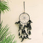 Handmade Black Dream Catcher Wall Hanging