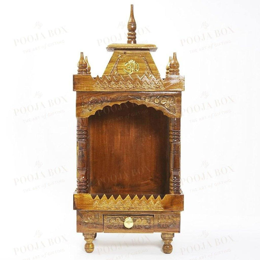 Handmade Foldable Pooja Mandir Temple