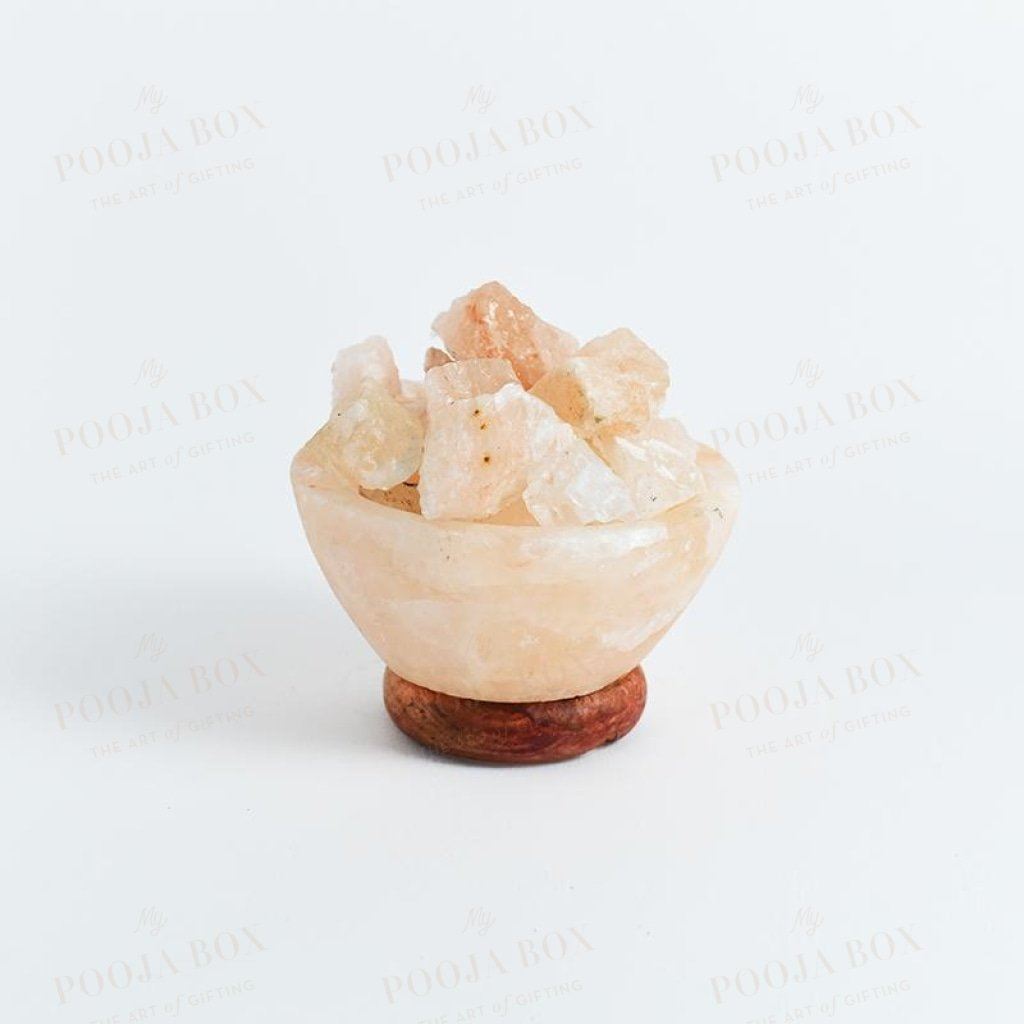 Himalayan Pink Salt Firebowl Glow Lamp Salt Lamp