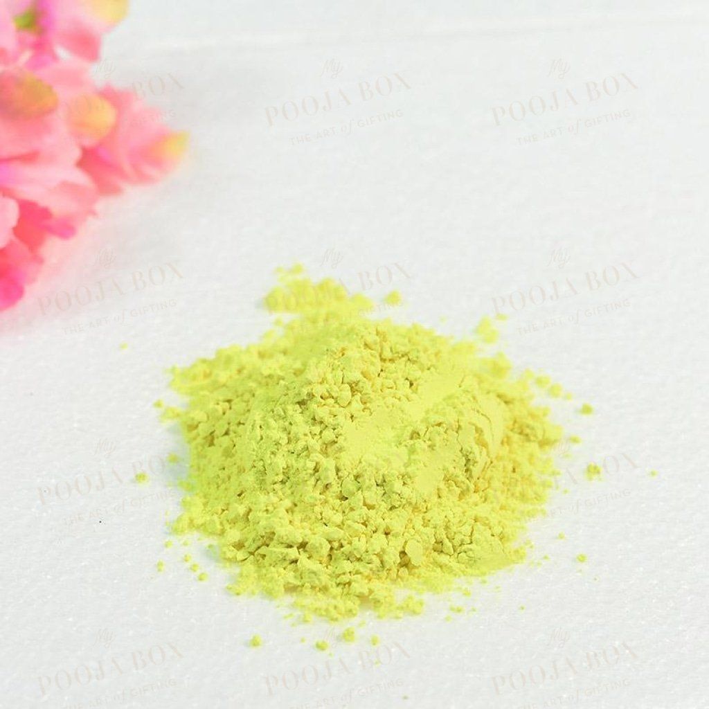 Holi Herbal Yellow Gulal Color