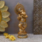 Lord Ganesha Playing A Flute/bansuriganesh Chaturthi Idol