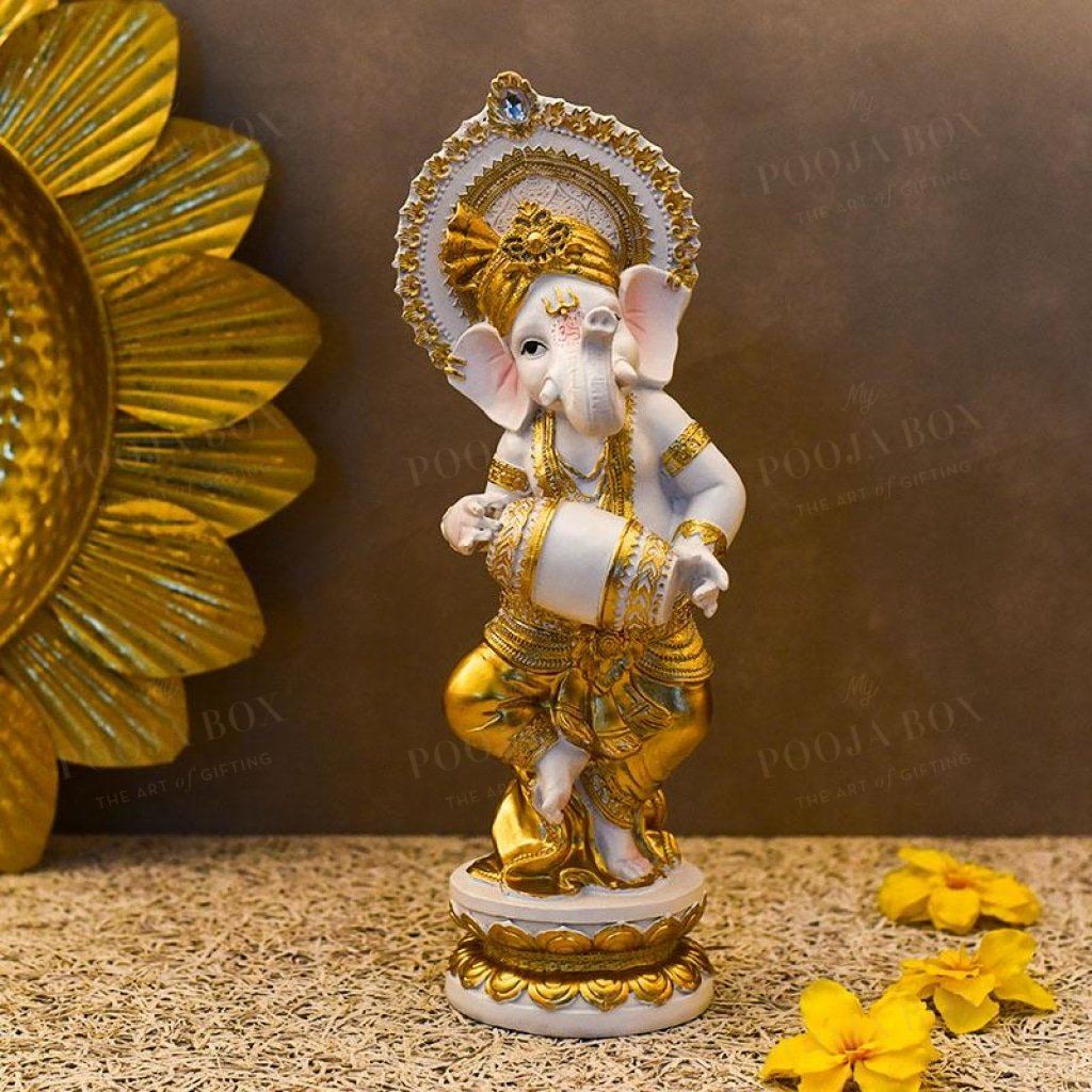 Lord Ganesha With Dholki | Ganesh Chaturthi