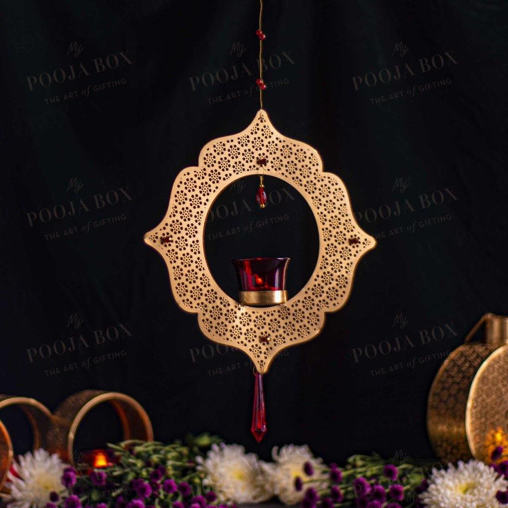 Madiha Beautiful Hanging T-light Holder