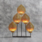Mayur 3 Layered T-Light Stand Tlight