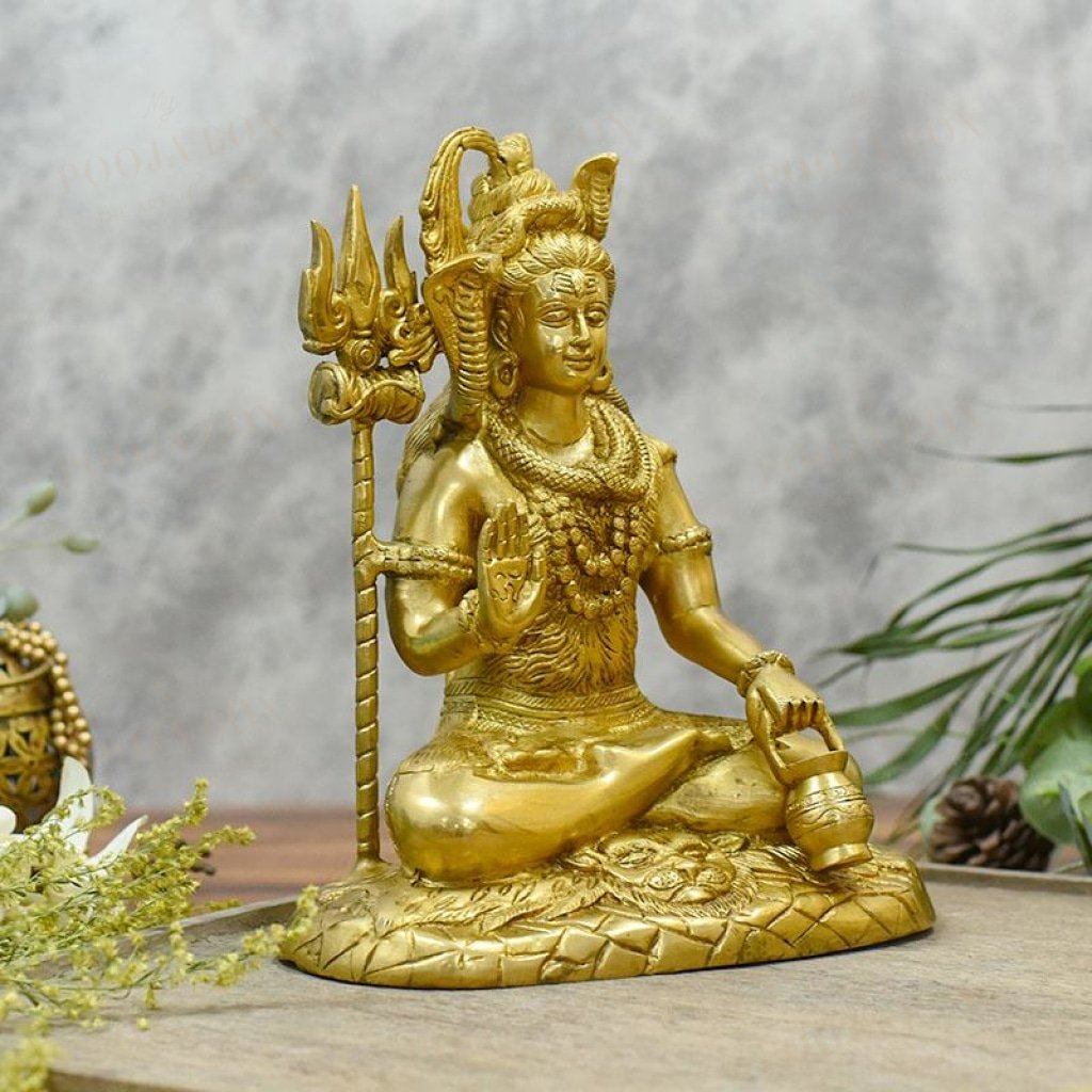 Meditating Lord Shiva Idol/murti Idol