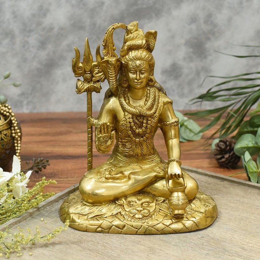 Meditating Lord Shiva Idol/murti Idol