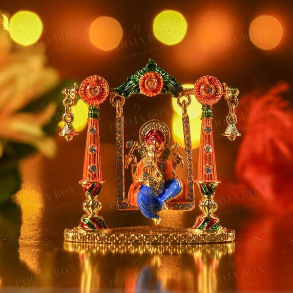 Multicolor Ganesha On Jhula