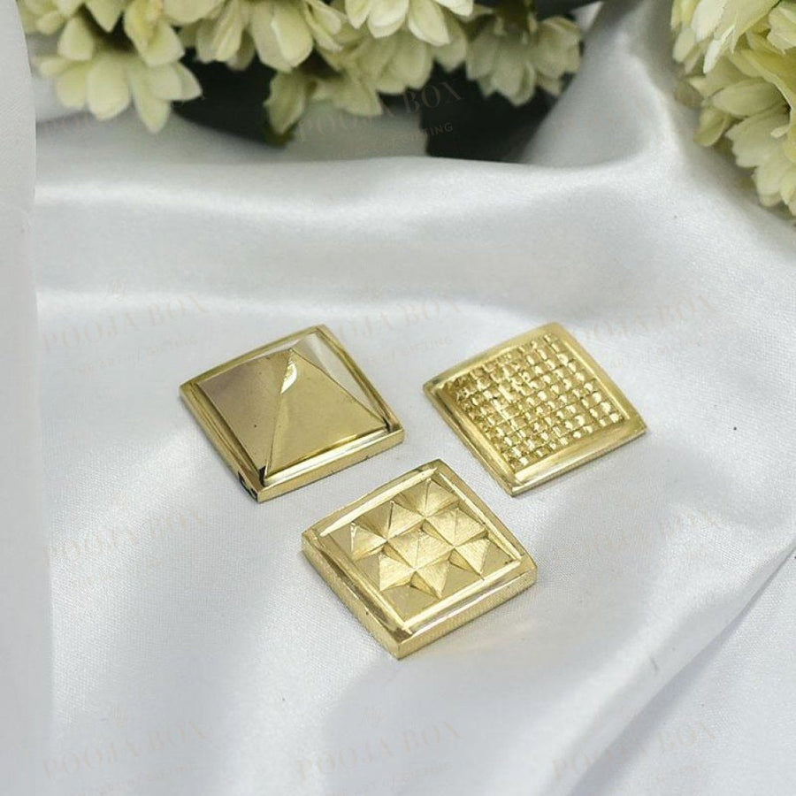 Multilayered Vastu Brass Pyramid Yantra