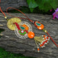 Ornate Handmade Bhaiya Bhabhi Rakhi