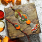 Ornate Handmade Bhaiya Bhabhi Rakhi