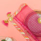 Pastel Rani Jaipuri Thali Cover Pink