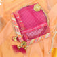 Pastel Rani Jaipuri Thali Cover Pink