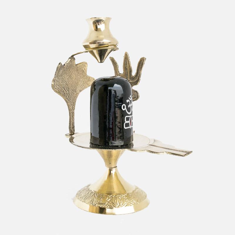 Shivling with Trishul, Kalash & Sheshnag