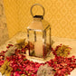 Magnificent Metal Glass Candle Holder Lantern