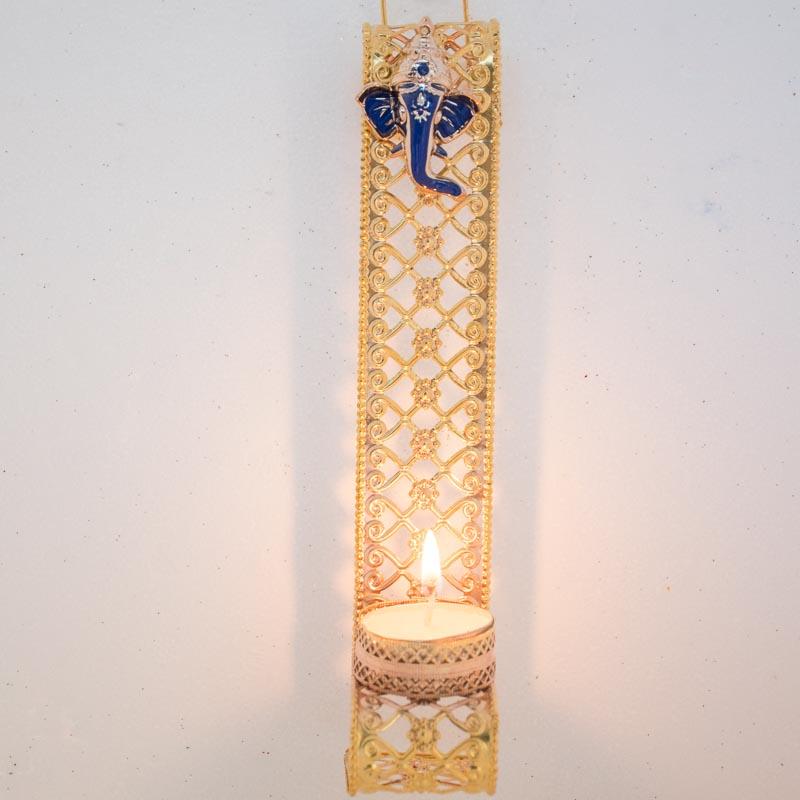 Wall Hanging with Diya Holder