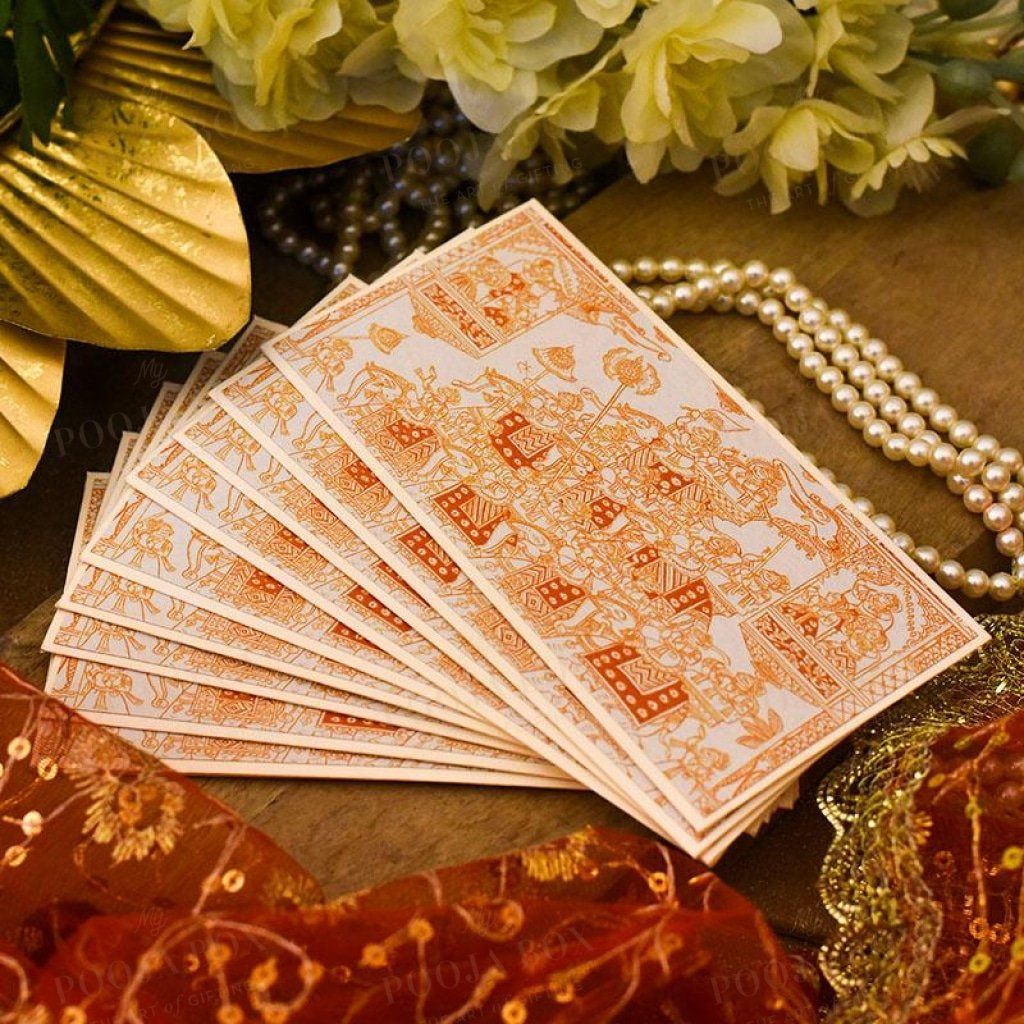 Rajwada Wedding Shagun Envelope Set Of 5