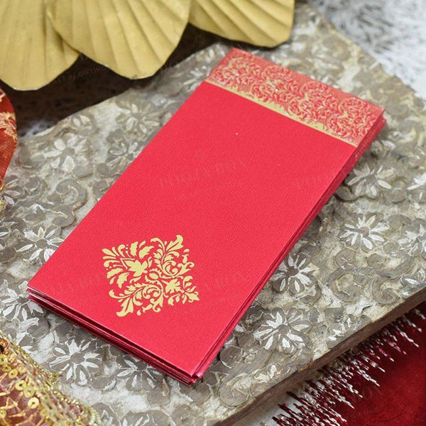 Red Shagun Envelope (Pack of 2)