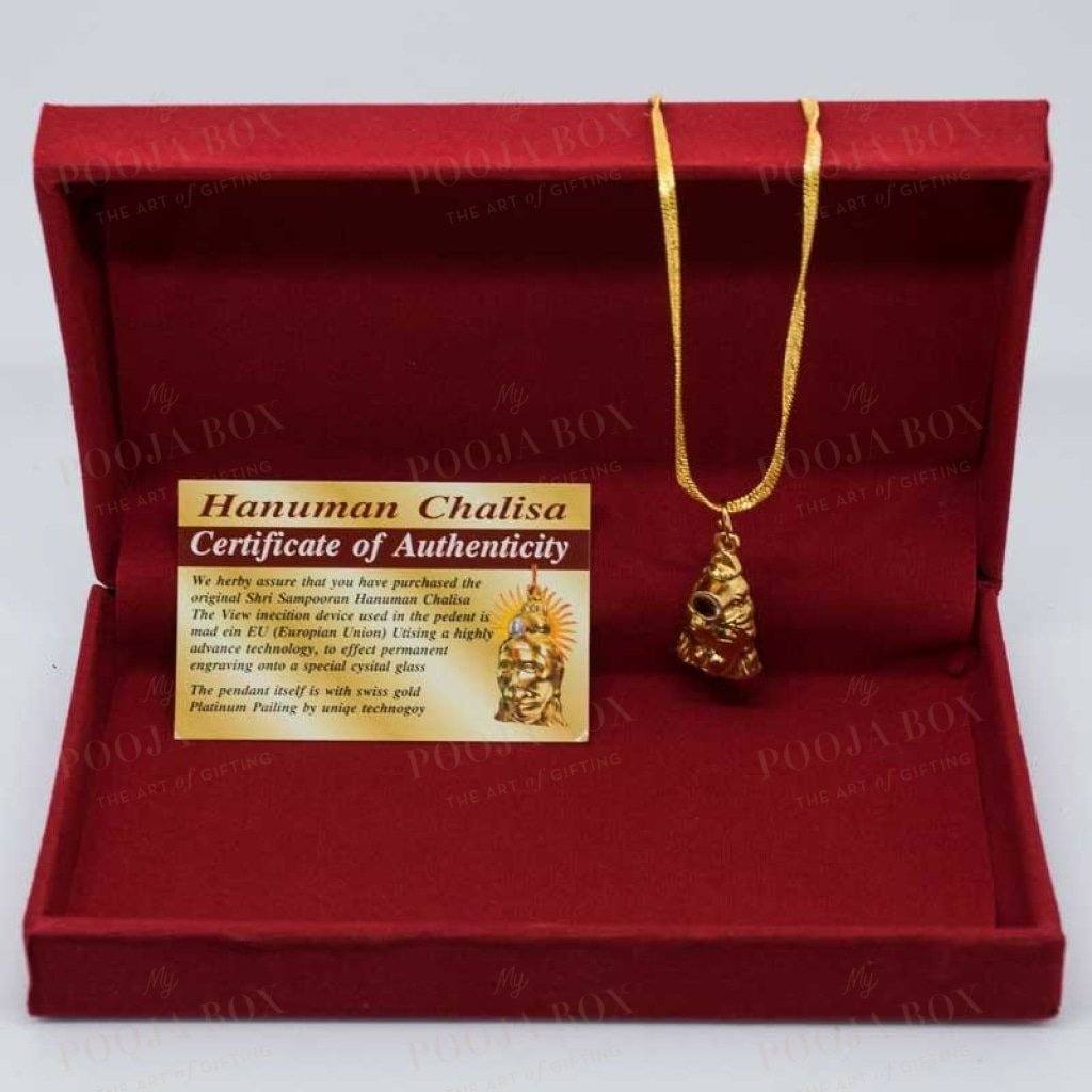 Sanctified Shri Hanuman Chalisa Yantra