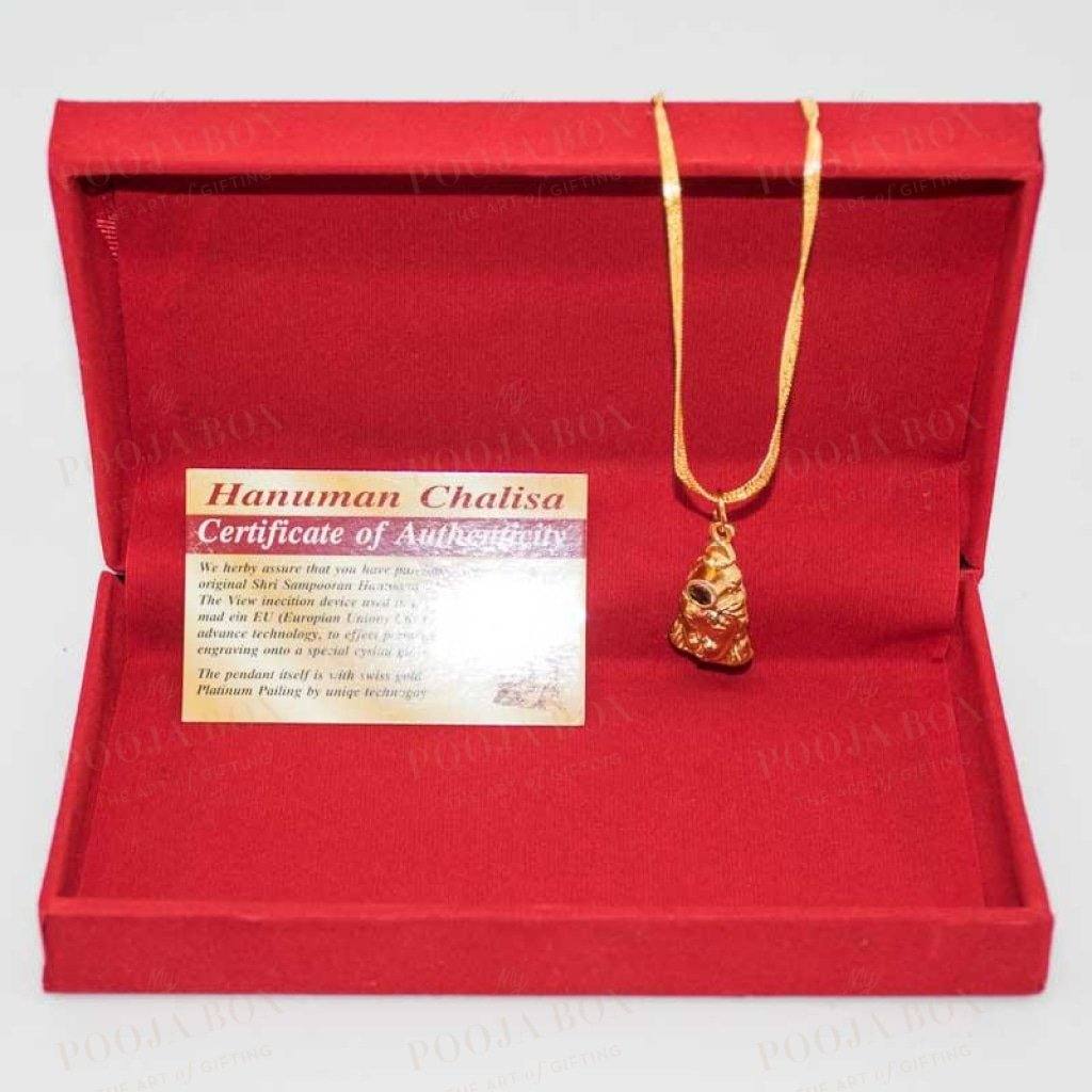 Sanctified Shri Hanuman Chalisa Yantra