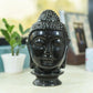 Shining Black Ceramic Buddha Head Aroma Diffuser Diffusor