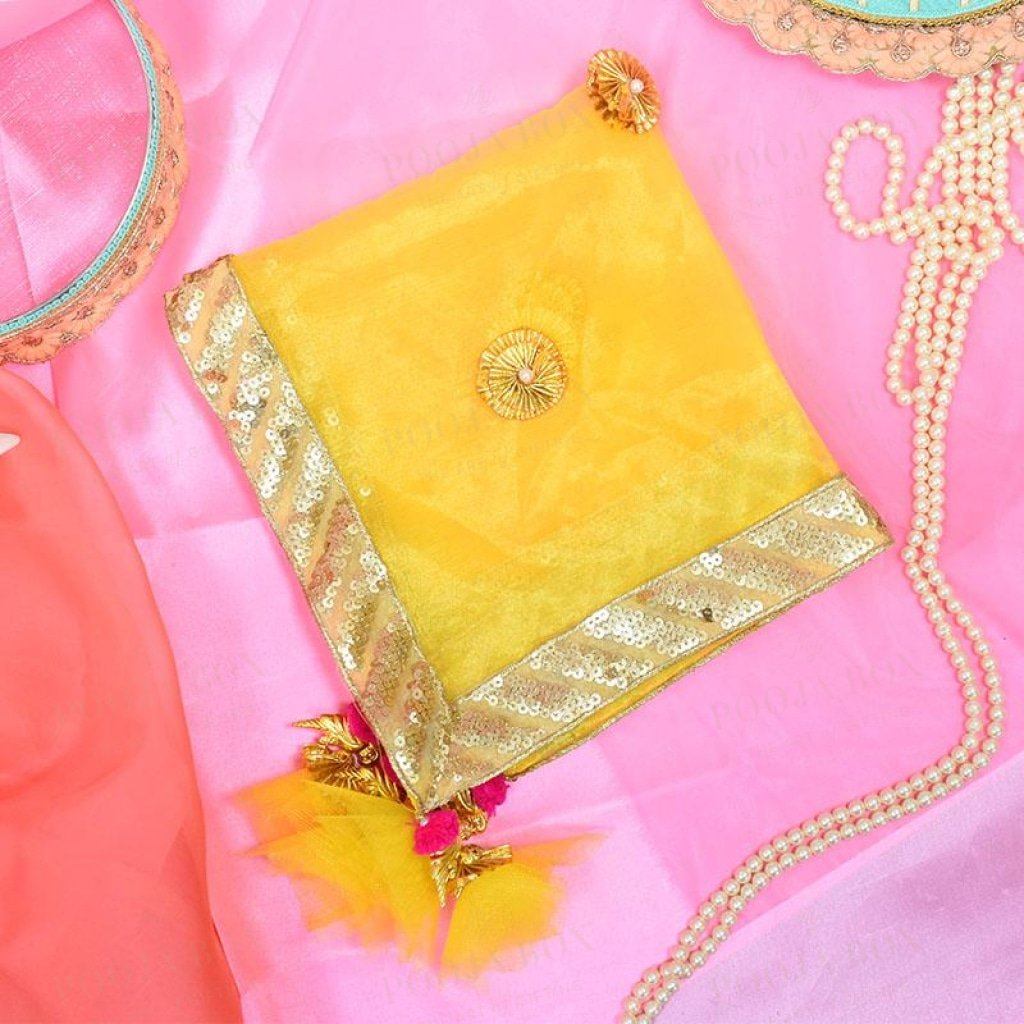 Sunkissed Yellow Thali Cover