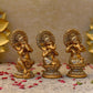 Three Wise Ganeshasspeak See And Hear No Evil (Set Of 3) Idol