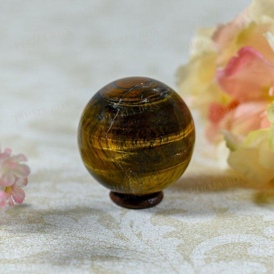 Tiger Eye Natural Ball Reiki Balls