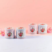 Vintage Tin Box Set Of 4 Crockery